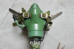 Air Force Fighter Pilot Flight Helmet, Oxygen Mask Ym-9915G