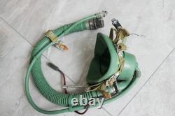 Air Force Fighter Pilot Flight Helmet, Oxygen Mask Ym-9915G