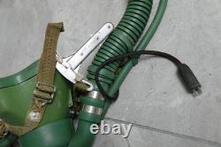 Air Force Fighter Pilot Flight Helmet, T Hook Oxygen Mask Bayonets Ym-9915