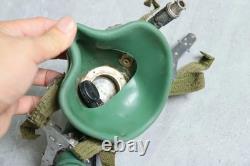 Air Force Fighter Pilot Flight Helmet, T Hook Oxygen Mask Bayonets Ym-9915