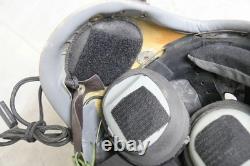 Air Force Fighter Pilot Flight Helmet, T Hook Oxygen Mask Bayonets Ym-9915G