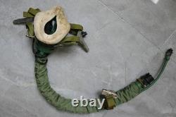 Air Force Fighter Pilot Flight Helmet, T Hook Oxygen Mask Bayonets Ym-9915G