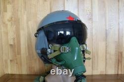 Air Force Fighter Pilot Flight Helmet(T#), Ym-9915G Oxygen Mask