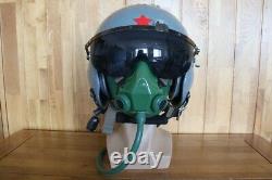 Air Force Fighter Pilot Helmet Pull down Sunvisor, Oxygen Mask