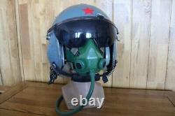 Air Force Fighter Pilot Helmet(Pull down Sunvisor), Oxygen Mask