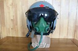 Air Force Fighter Pilot Helmet Pull down Sunvisor, Oxygen Mask