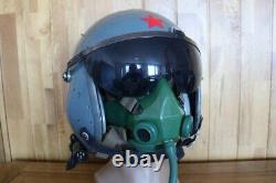 Air Force Fighter Pilot Helmet(Pull down Sunvisor), Oxygen Mask