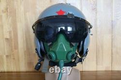 Air Force Fighter Pilot Helmet Pull down Sunvisor, Oxygen Mask