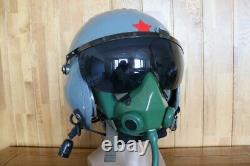 Air Force Fighter Pilot Helmet Pull down Sunvisor, Oxygen Mask