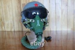 Air Force Fighter Pilot Helmet Qtk-1, Oxygen Mask Ym-9915g