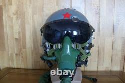 Air Force Fighter Pilot Helmet, oxygen mask