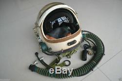 Air Force High Altitude Fighter Pilot Flight Helmet, Sunvisor, Anit Grivty Suit