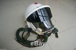 Air Force High Altitude MiGs Jets Fighter Pilot Flight Helmet, Pressure Suit