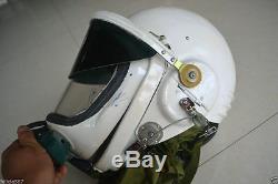 Air Force High Altitude MiGs Jets Fighter Pilot Flight Helmet, Pressure Suit