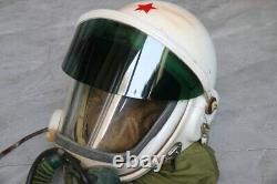 Air Force MiG-21 Fighter High Altitude Pilot Flight Helmet