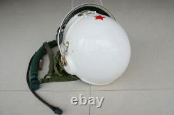 Air Force MiG-21 Fighter Pilot Flight Helmet Pull Down Black Sunvisor No. 9012075