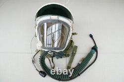 Air Force MiG-21 Fighter Pilot Flight Helmet Pull Down Black Sunvisor No. 9012075