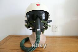 Air Force MiG-21(fishbed) Fighter Pilot Flight Helmet + Oxygen Mask Ym-6502