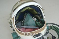 Air Force MiG Fighter Aviator Pilot Flight Helmet, High Altitude Sealed Helmet
