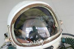 Air Force MiG Fighter Pilot Flight Helmet + Flying Suit