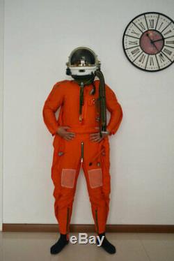 Air Force MiG Jets Fighter Pilot Flight Helmet, Anti Gravity Flight Suit