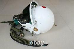 Air Force Mig -19 Fighter Pilot Flight Helmet ++ Excellent Helmet