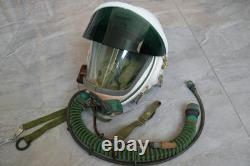 Air Force Mig Pilot High Altitude Flying Helmet, Pull down Sunvisor