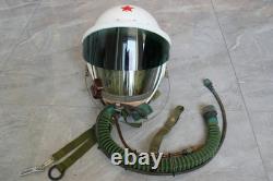 Air Force Mig Pilot High Altitude Flying Helmet, Pull down Sunvisor