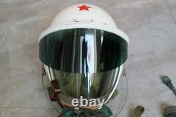 Air Force Mig Pilot High Altitude Flying Helmet, Pull down Sunvisor