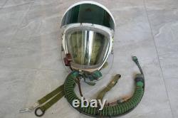 Air Force Mig Pilot High Altitude Flying Helmet, Pull down Sunvisor