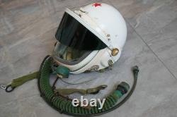 Air Force Mig Pilot High Altitude Flying Helmet, Pull down Sunvisor
