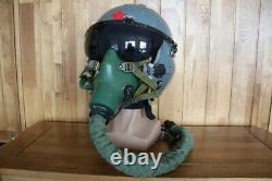 Air Force Pilot Flight Helmet, Oxygen Mask