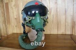 Air Force Pilot Flight Helmet, Oxygen Mask