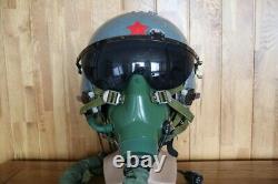 Air Force Pilot Flight Helmet, Oxygen Mask