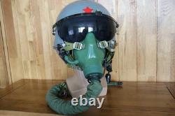 Air Force Pilot Flight Helmet, Oxygen Mask YM-9915 T Hook, Bayonets