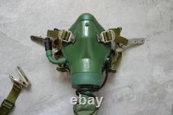Air Force Pilot Flight Helmet, Oxygen Mask YM-9915 T Hook, Bayonets