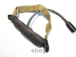 Air Force Pilot Helmet Oxygen Mask YM-6505 Dark Brown Goggles