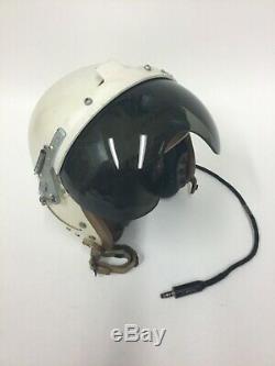 Air Force RARE Shelby Shoe P-4 pilot USAF Flight Helmet size Large not HGU