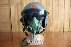 Air Force Trainer Aircraft Pilot Helmet, Oxygen Mask KJB-1