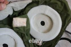 Air Force Type-59 Leather Pilot Flight Helmet, Tactics Goggles, Oxygen Mask