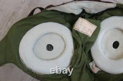 Air Force Type-59 Leather Pilot Flight Helmet, Tactics Goggles, Oxygen Mask 6502