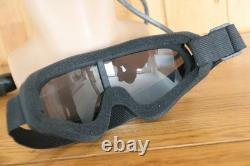 Air Force Type-59 Leather Pilot Flight Helmet, Tactics Goggles, Oxygen Mask 6502