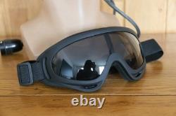 Air Force Type-59 Leather Pilot Flight Helmet, Tactics Goggles, Oxygen Mask 6502