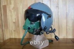 Air force fighter pilot helmet drop down sunvisor, oxygen mask