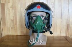 Air force fighter pilot helmet drop down sunvisor, oxygen mask