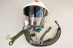 Air force mig-21 fighter pilot flight helmet (good condition helmet)
