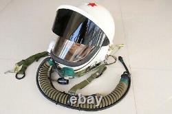 Air force mig-21 fighter pilot flight helmet (good condition helmet)