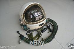 Aircraft driver mig fighter pilot flight suit and flying helmet