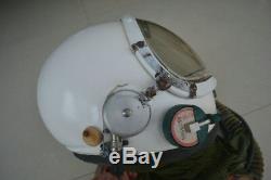 Aircraft fighter pilot flight helmet