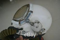Aircraft fighter pilot flight helmet